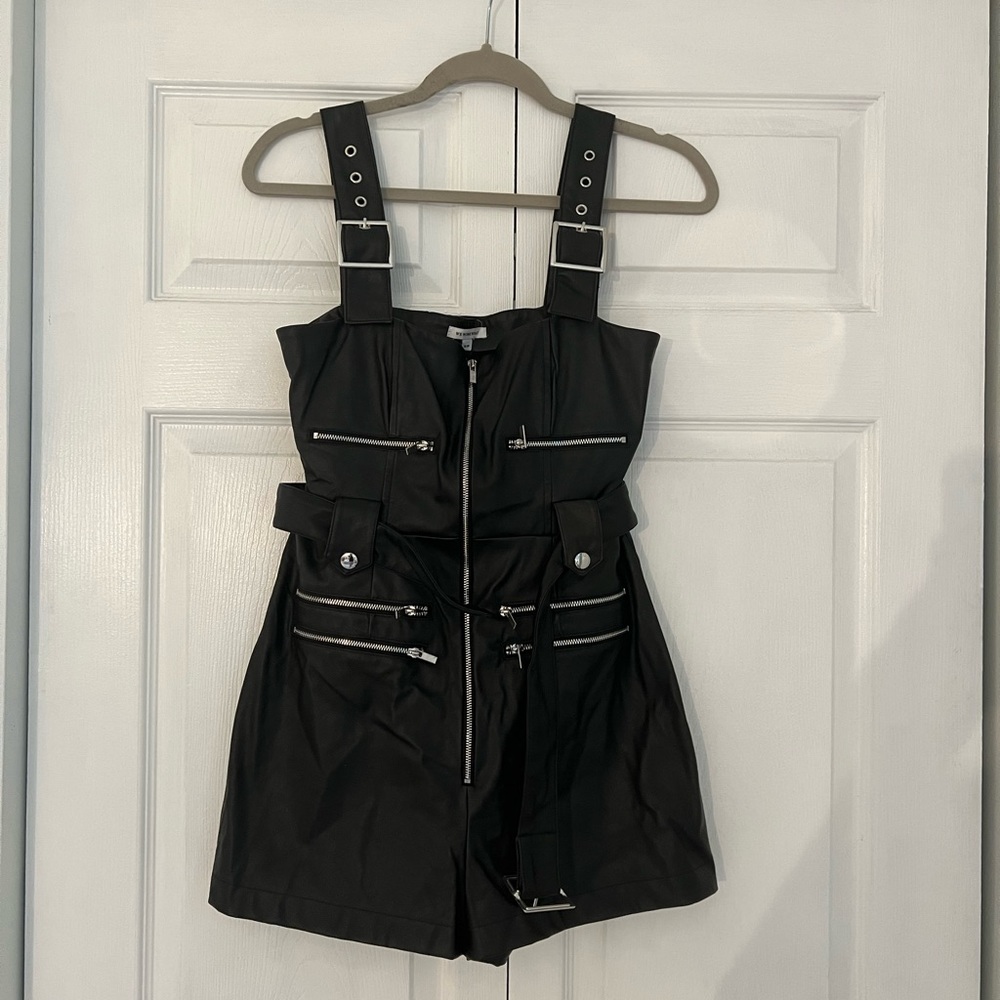 Faux Leather jumpsuit